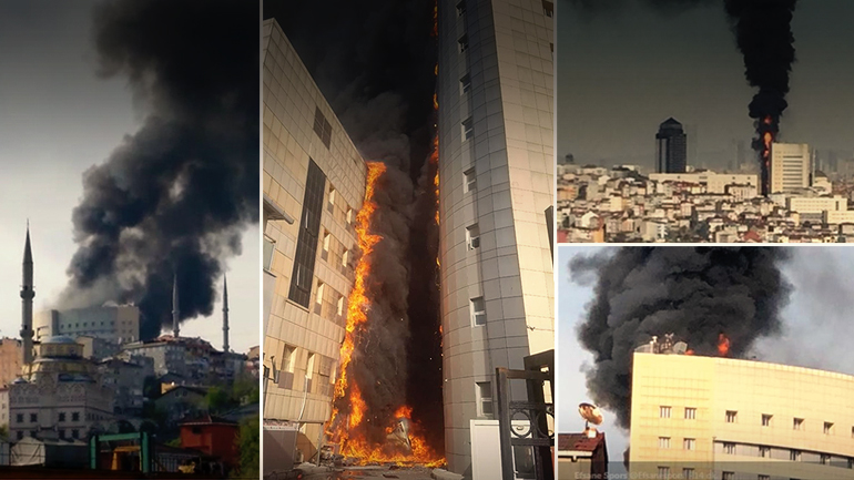 Πυρκαγιά σε νοσοκομείο της Κωνσταντινούπολης