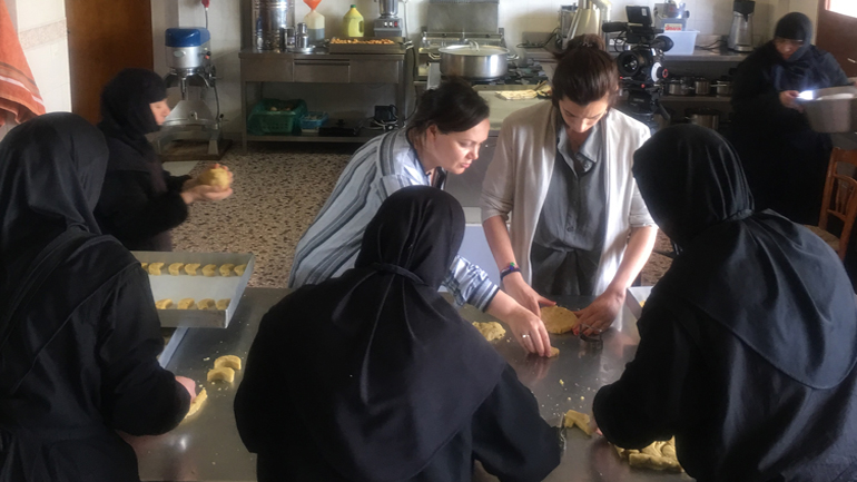 H «Κουζίνα του Θεού» στην Ιερά Μονή Τιμίου Σταυρού