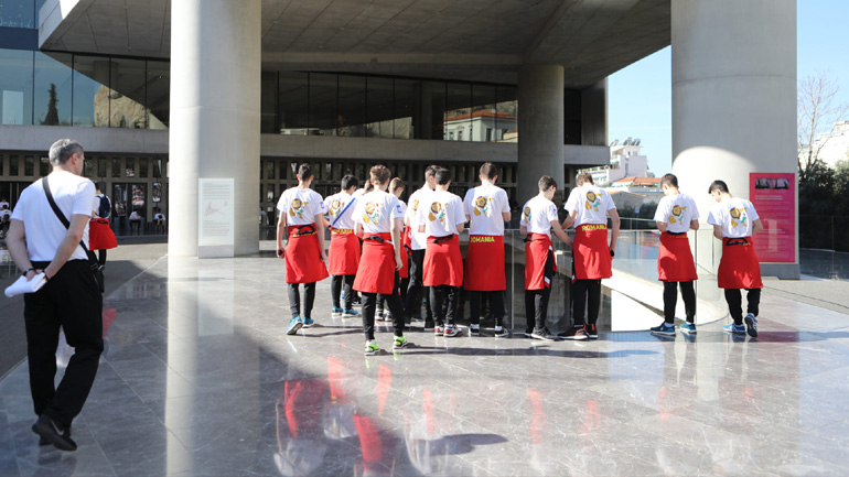 Βριληττός: Στο Μουσείο της Ακρόπολης οι αποστολές των Εθνικών Ομάδων