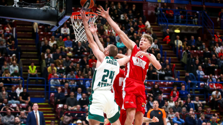 Αγχωτική νίκη για τον ΠΑΟ, 96-95 την Αρμάνι Μιλάνο στην παράταση