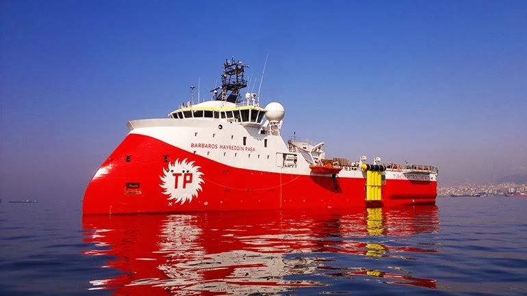 Το «Μπαρμπαρός» βγαίνει πάλι για έρευνες βορειανατολικά της Κύπρου