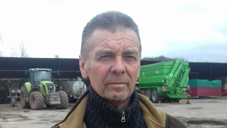 Ο Σλοβάκος αγρότης Γιουράι Μπέρες 