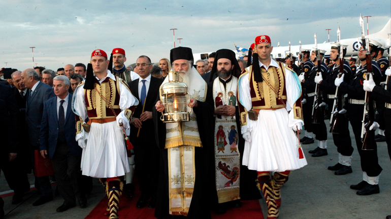 To Άγιο Φως στην Αθήνα