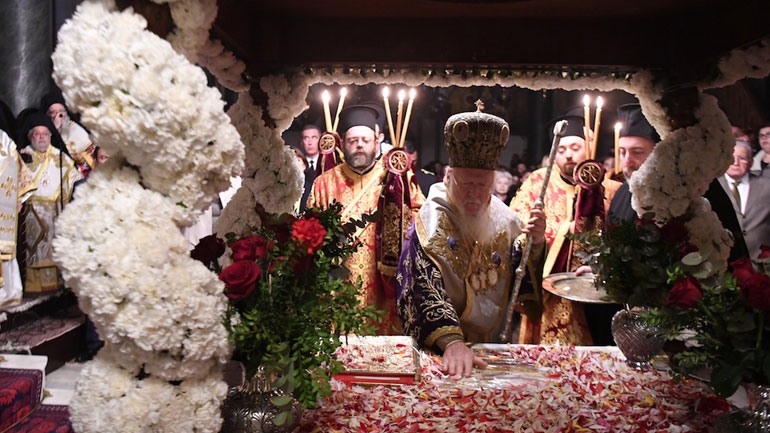 Η Ακολουθία του Επιταφίου Θρήνου στο Οικουμενικό Πατριαρχείο