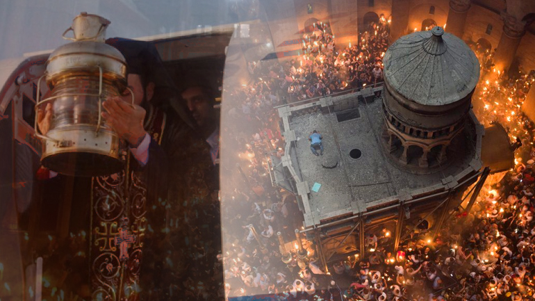 Η αφή του Αγίου Φωτός