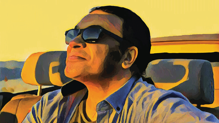 Ο Κώστας Λειβαδάς στη Σφίγγα