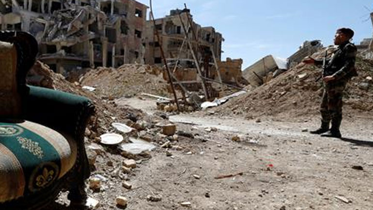 Υποψίες για μια επίθεση με χημικά στη Ντούμα της Συρίας