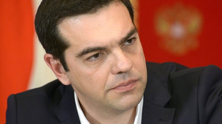 Ο Αλ. Τσίπρας αποχαιρετά τον σκιτσογράφο Βαγγέλη Παυλίδη