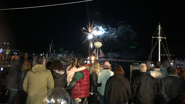 Το κάψιμο του Ιούδα στην Ερμιόνη
