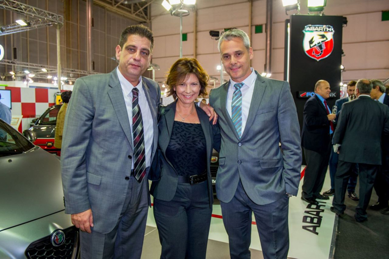 Από αριστερά: Λεωνίδας Δαβουλάρης, Κορίνα Πατέλη και Γιώργος Μπακόπουλος