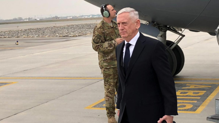 ΗΠΑ-Μάτις: «Δεν αποκλείει τίποτα» ως απάντηση στη φερόμενη χημική επίθεση στη Συρία