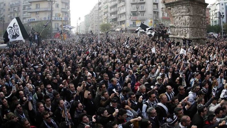 Νέο συλλαλητήριο ετοιμάζουν οι οπαδοί του ΠΑΟΚ