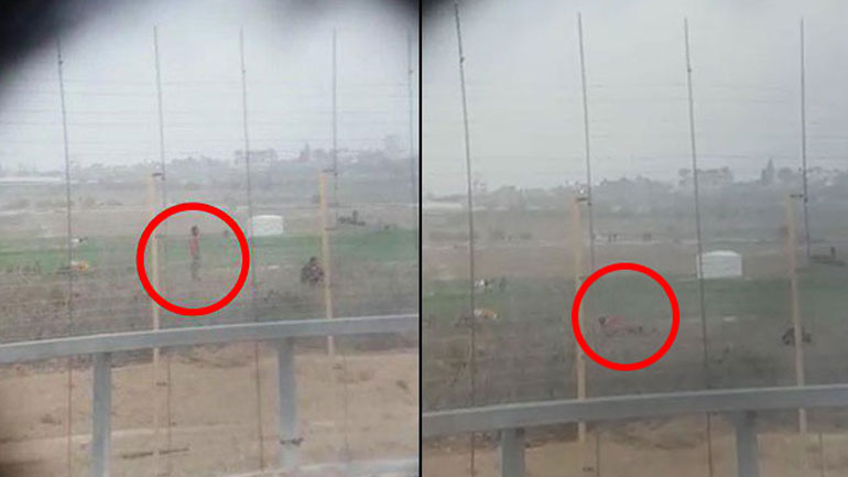 Ισραήλ: Βίντεο που τράβηξε ελεύθερος σκοπευτής καθώς πυροβολούσε άοπλο Παλαιστίνιο προκαλεί αντιδράσεις Ισραήλ: Βίντεο που τράβηξε ελεύθερος σκοπευτής καθώς πυροβολούσε άοπλο Παλαιστίνιο προκαλεί αντιδράσεις