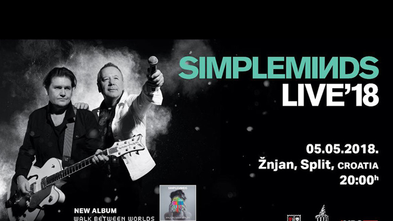 Οι Simple Minds θα δώσουν δωρεάν συναυλία στο Σπλιτ της Κροατίας, στις 5 Μαΐου