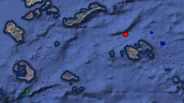 Σεισμός 4,7 Ρίχτερ σε θαλάσσια περιοχή βόρεια της Αστυπάλαιας