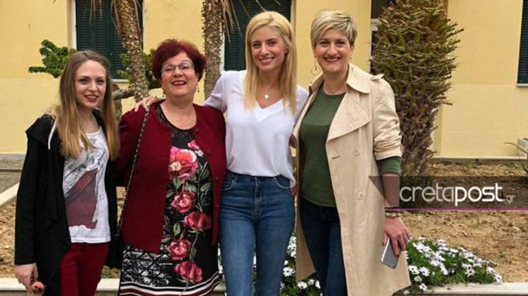 Στο Ηράκλειο η Ευαγγελία Αραβανή