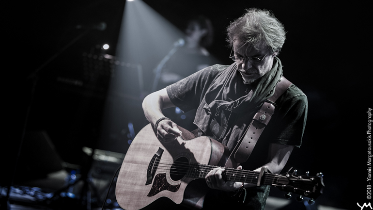 Ο Μίλτος Πασχαλίδης στο Θέατρο Βράχων Μελίνα Μερκούρη