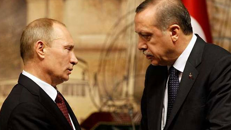 Tηλεφωνική συνομιλία Πούτιν – Ερντογάν