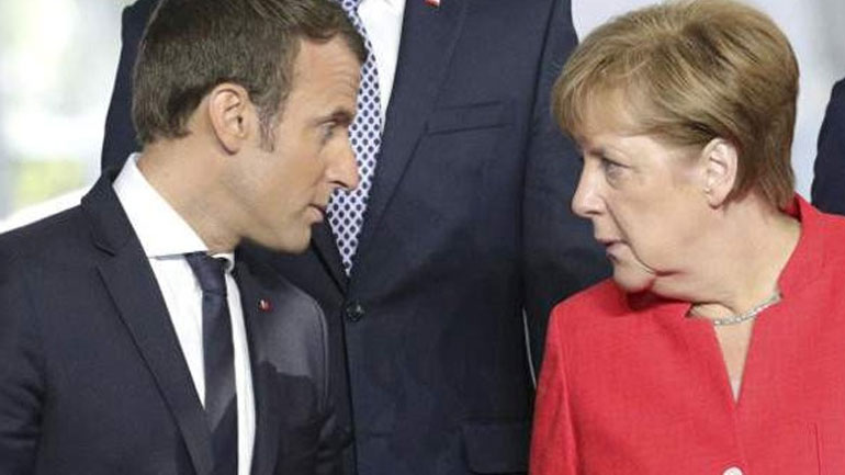 Τηλεφωνική επικοινωνία Μακρόν – Μέρκελ για τη Συρία