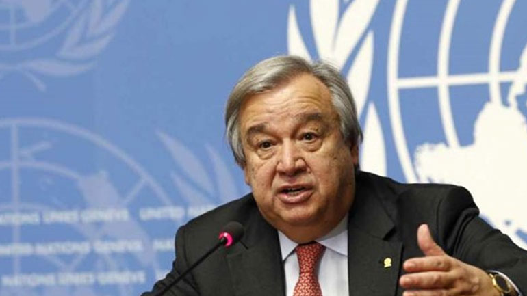 Ο Γκουτέρες προειδοποιεί για «κίνδυνο ολοκληρωτικής στρατιωτικής κλιμάκωσης» στη Συρία