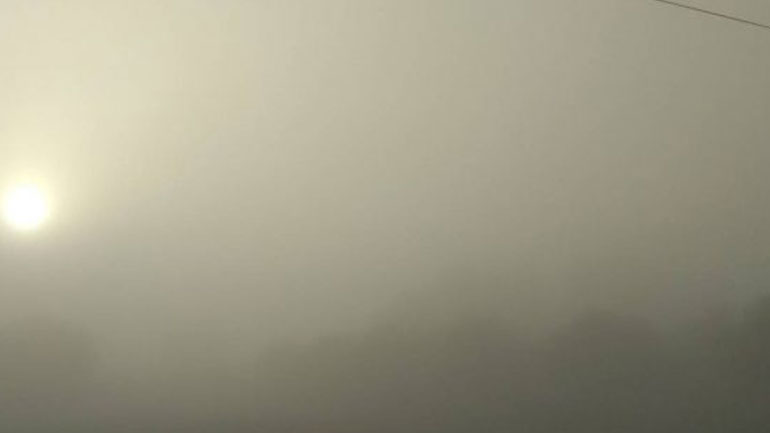 Τοπίο… στην ομίχλη το Ηράκλειο