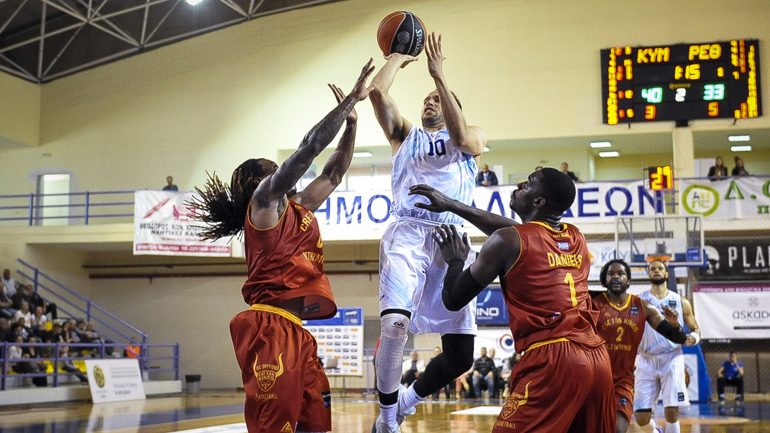 Νίκη για την Κύμη, 82-76 το Ρέθυμνο