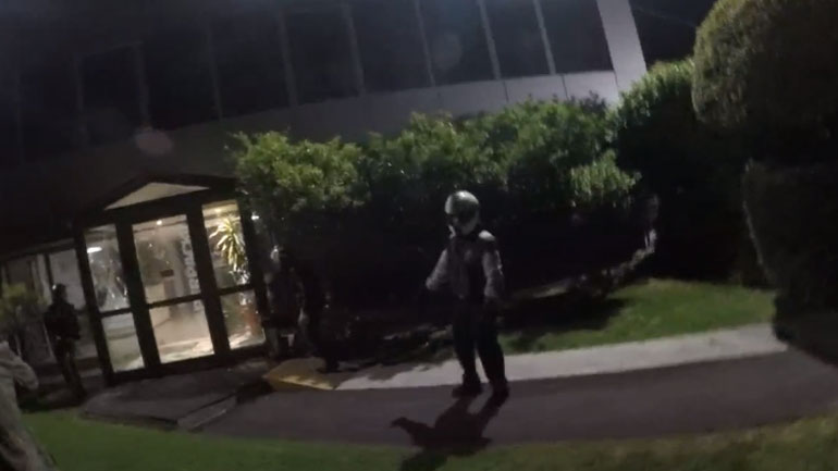 Βίντεο από την επίθεση Ρουβίκωνα σε εταιρεία στην Κηφισιά