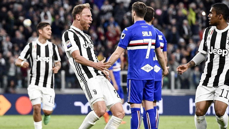 Οδεύει προς τον τίτλο η Γιουβέντους, 3-0 τη Σαμπντόρια