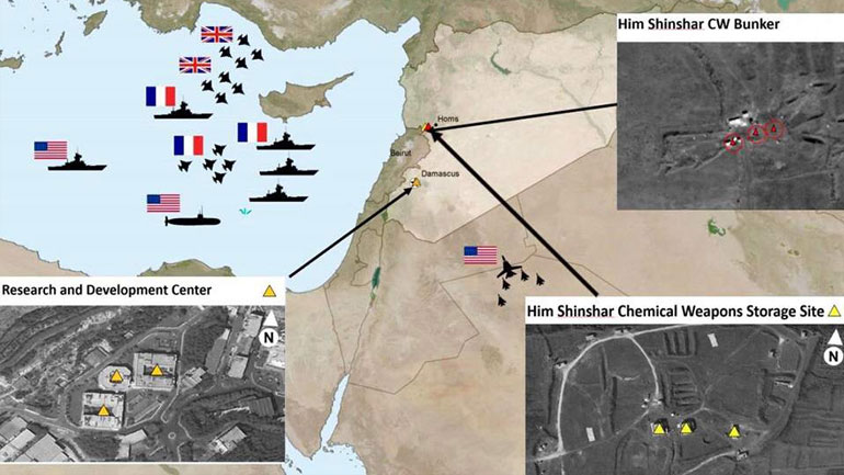 Πεντάγωνο ΗΠΑ: Το πριν και το μετά των επιθέσεων στη Συρία