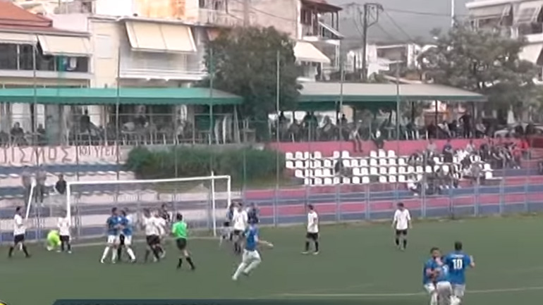 Άγριο ξύλο σε ποδοσφαιρικό ματς στην Καλαμάτα