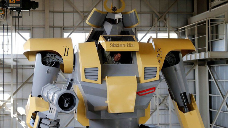 Κατασκευάστηκε γιγαντιαίο ρομπότ 8,5 μέτρων στα πρότυπα των ιαπωνικών κινουμένων σχεδίων