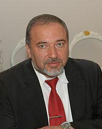 O Ισραηλινός υπουργός Άμυνας Avigdor Lieberman