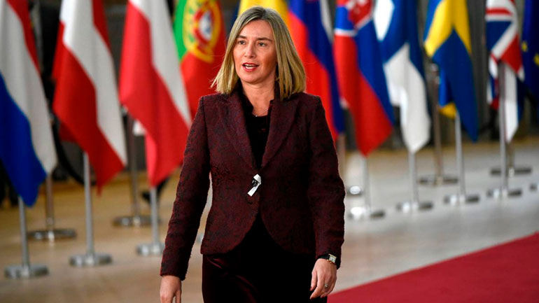 Τριήμερη περιοδεία της Μογκερίνι στα Δυτικά Βαλκάνια Τριήμερη περιοδεία της Μογκερίνι στα Δυτικά Βαλκάνια