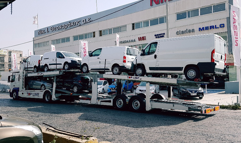 Η νταλίκα με τα... επαγγελματικά