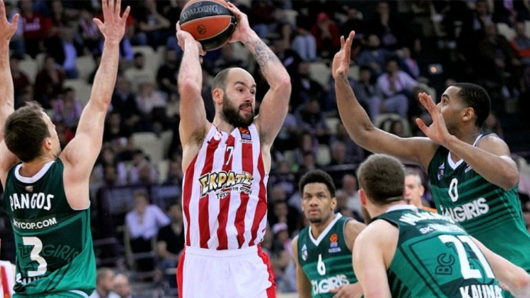 Προβάδισμα πρόκρισης ψάχνει ο Ολυμπιακός απέναντι στη Ζαλγκίρις Προβάδισμα πρόκρισης ψάχνει ο Ολυμπιακός απέναντι στη Ζαλγκίρις