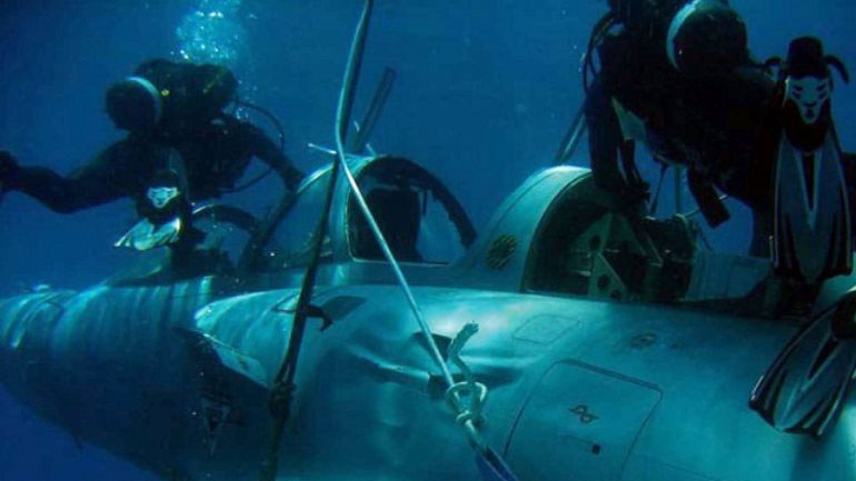 Διακόπηκε λόγω καιρού η επιχείρηση ανέλκυσης του Mirage 2000-5