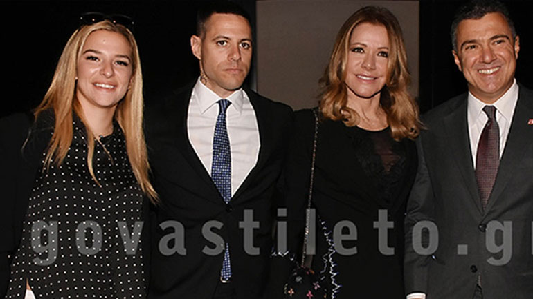 Τιμητική διάκριση για τη Μαριάννα Λάτση – Στο πλευρό της η οικογένειά της