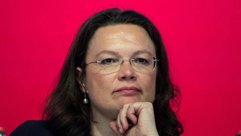 Γερμανία: Το 47% των πολιτών δεν θεωρεί την Αντρέα Νάλες φορέα ελπίδας για το SPD