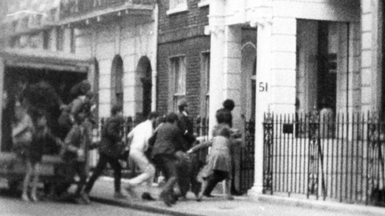 Η κατάληψη της ελληνικής πρεσβείας στο Λονδίνο μία εβδομάδα μετά το πραξικόπημα της 21ης Απριλίου του 1967