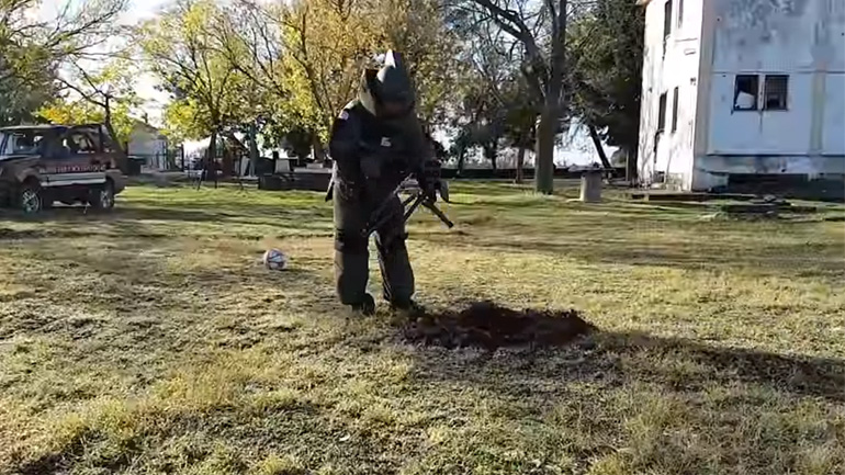 Βίντεο με δραστηριότητες του Τάγματος Εκκαθάρισης Ναρκοπεδίων Στρατού Ξηράς