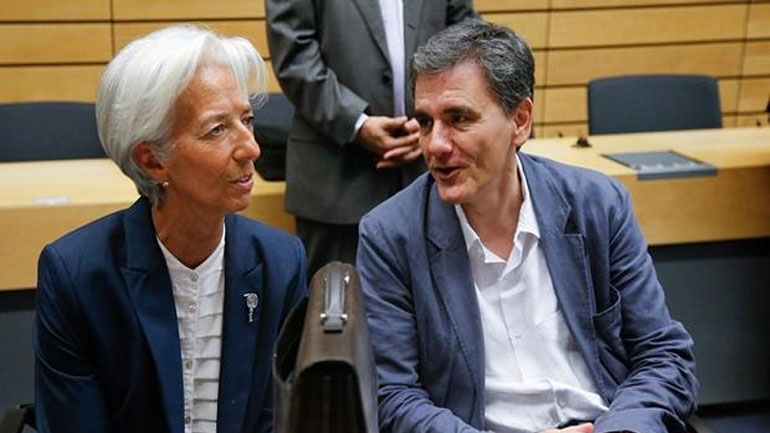 Χρέος και εφαρμογή των πολιτικών στο μενού της συνάντησης Τσακαλώτου-Λαγκάρντ Χρέος και εφαρμογή των πολιτικών στο μενού της συνάντησης Τσακαλώτου-Λαγκάρντ