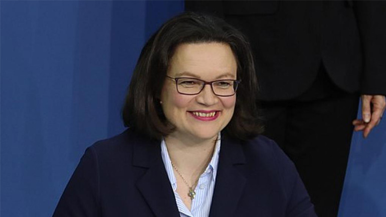 Γερμανία: Η Αντρέα Νάλες εξελέγη Πρόεδρος των Σοσιαλδημοκρατών με ποσοστό 66,35%