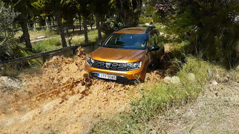 Το Dacia Duster επί το έργον...