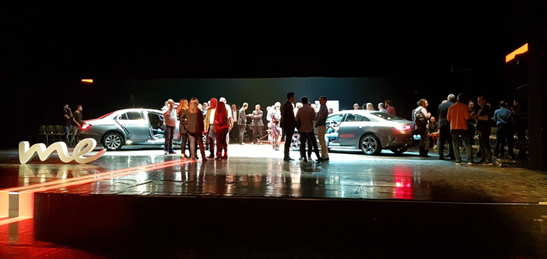 Mercedes στη σκηνή του Μεγάρου Μουσικής Αθηνών