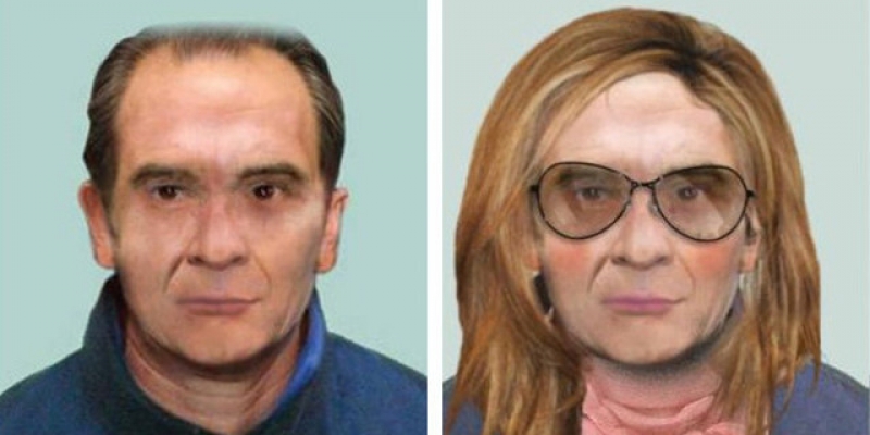 Σκίτσο με τον αρχηγό ντυμένο γυναίκα