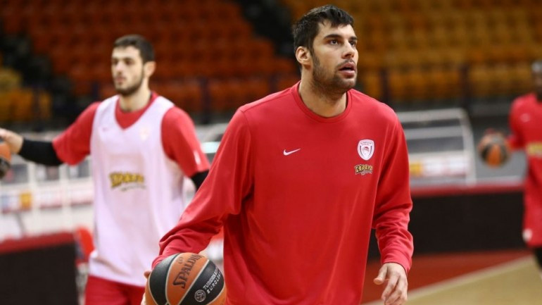 Ολυμπιακός: Εκτός προπόνησης Πρίντεζης και Μιλουτίνοφ