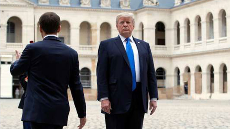 Υψηλής σημασίας επίσκεψη Μακρόν στην Ουάσινγκτον