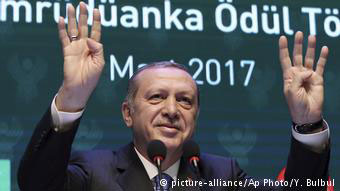 Ο Τούρκος πρόεδρος Ταγίπ Ερντογάν 