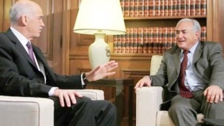 Τι είπαν Παπανδρέου και Στρος Καν πριν το μνημόνιο