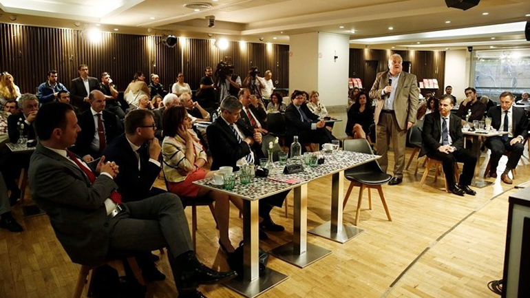 Ο αρχισυντάκτης της εφημερίδας Haaretz του Τελ Αβίβ σε ημερίδα για την Ανατολική Μεσόγειο και τη Μ. Ανατολή